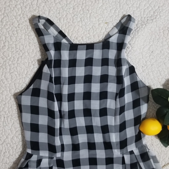 Modcloth small gingham dress by coconinno - Picture 2 of 3